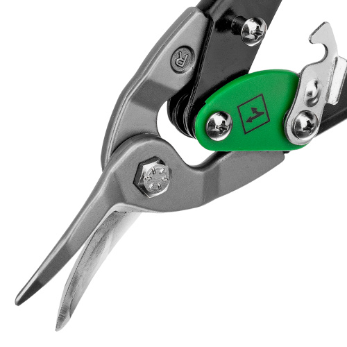 Ножницы по металлу, 250 мм, правый рез, сталь CRMO, двухкомпонентные рукоятки, PRO Matrix по ценам производителя в Москве с доставкой по всей России