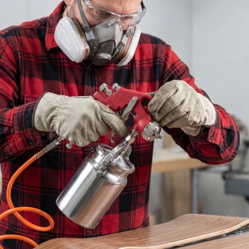 Краскораспылитель HP пневмат. с нижним бачком V= 1 л, сопло диаметром 1.8 мм Matrix по ценам производителя в Москве с доставкой по всей России