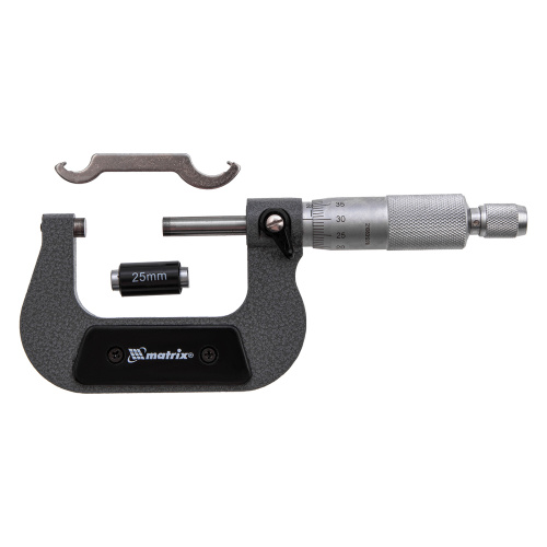 Микрометр механический,25-50 мм Matrix по ценам производителя в Москве с доставкой по всей России