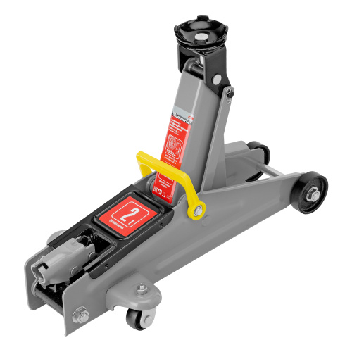 Домкрат гидравлический подкатной, 2 т, высота подъема 135-355 мм Matrix по ценам производителя в Москве с доставкой по всей России