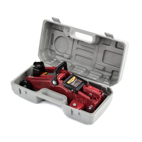 Домкрат гидравлический подкатной, 2 т, h подъема 140-285 мм, в пластиковом кейсе, compact Sparta по ценам производителя в Москве с доставкой по всей России