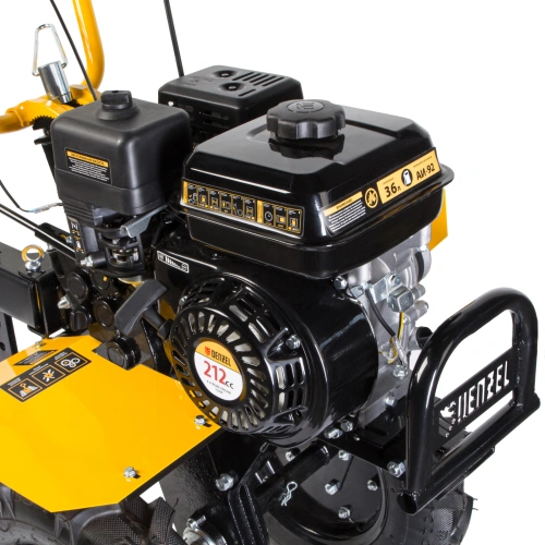 Мотоблок DPT-470, 7 л.с, ременное сцепление, ширина 85 см, глубина 35 см, фрез 3 х 4, ШОМ, передачи 3В/1Н Denzel по ценам производителя в Москве с доставкой по всей России