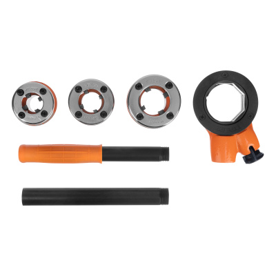 Набор клуппов 1/2-3/4-1, плашкодержатель с трещоткой, 6 предметов Sparta по ценам производителя в Москве с доставкой по всей России