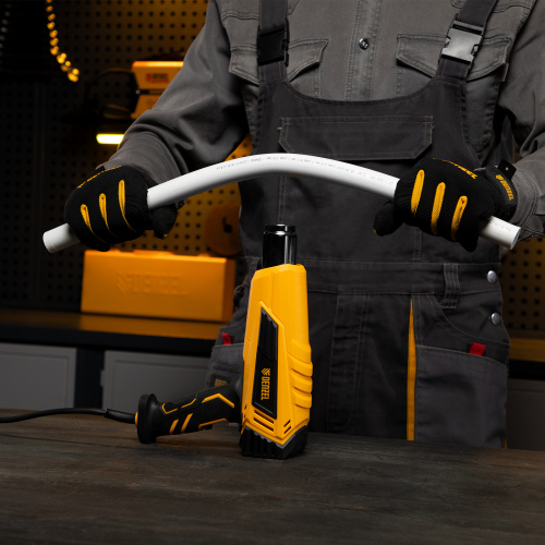 Фен технический HGH-2000, 2000 Вт, 2 режима Denzel по ценам производителя в Москве с доставкой по всей России