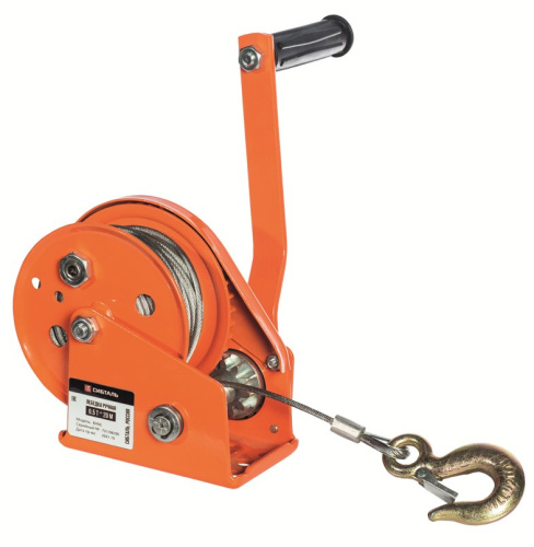Лебедка барабанная ручная BHW 0,5 т 20 м СибТаль по ценам производителя в Москве с доставкой по всей России