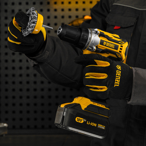 Щетка для дрели, 65 мм, Чашка, со шпилькой, нержавеющая крученая проволока Denzel по ценам производителя в Москве с доставкой по всей России