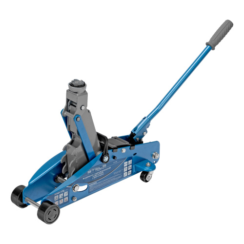 Домкрат гидравлический подкатной 2.5 т, с фиксатором, Safety Pin, 140-385 мм Stels по ценам производителя в Москве с доставкой по всей России
