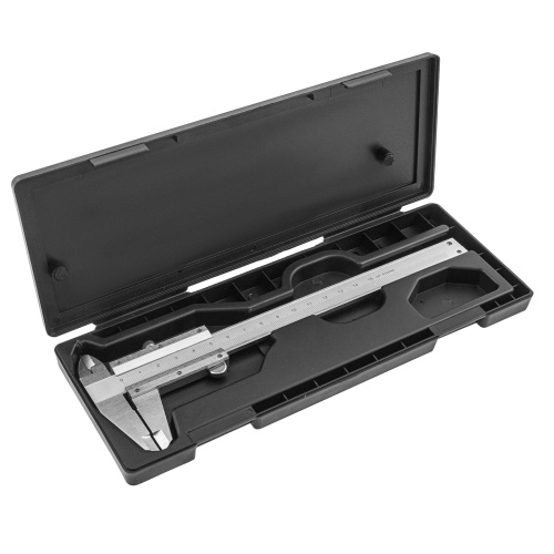 Штангенциркуль, 150 мм, цена деления 0.02 мм, металлический, с глубиномером Matrix по ценам производителя в Москве с доставкой по всей России