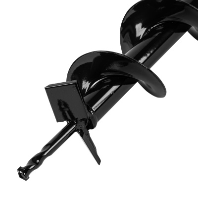 Шнек для грунта E-80, диаметр 80 мм, длина 800 мм,соединение 20 мм, несъемный нож Denzel по ценам производителя в Москве с доставкой по всей России