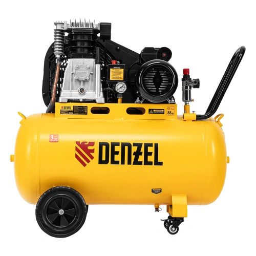 Компрессор воздушный рем. привод BCI 2200/100, 2,2 кВт, 100 литров, 420 л/мин Denzel по ценам производителя в Москве с доставкой по всей России