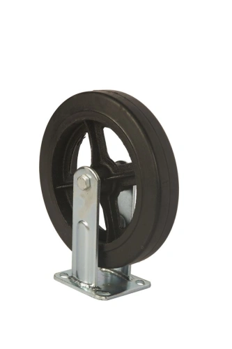 Колесо большегрузное неповоротное FCd 85 250 мм обрезиненное (N) по ценам производителя в Москве с доставкой по всей России