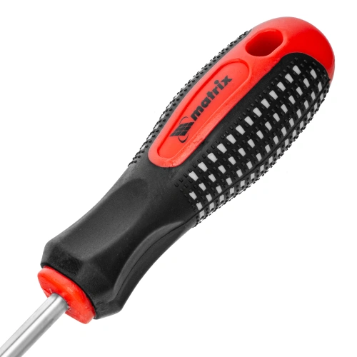 Отвертка Fusion, PZ2 x 100 мм, CrV, трехкомпонентная рукоятка "Anti slip" Matrix по ценам производителя в Москве с доставкой по всей России