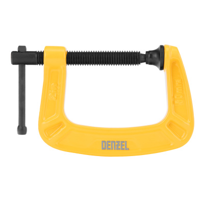 Струбцина G-образная, усиленная, 50 мм Denzel по ценам производителя в Москве с доставкой по всей России