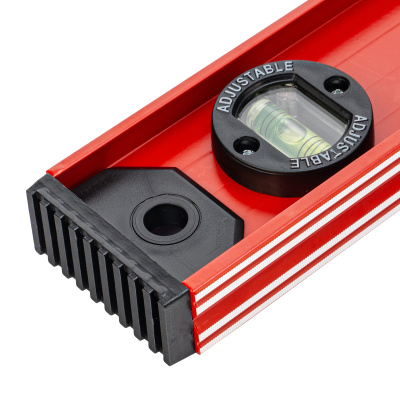 Уровень алюминиевый "Рельс", 1000 мм, 3 глазка, усиленный Matrix по ценам производителя в Москве с доставкой по всей России