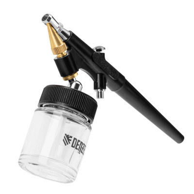 Аэрограф с нижним бачком AB2, 0,8 мм, 22 мл, 11 л/мин Denzel по ценам производителя в Москве с доставкой по всей России