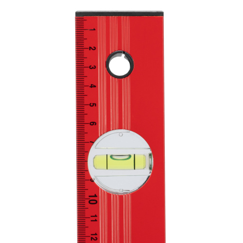 Уровень алюминиевый, 1500 мм, 3 глазка, красный, линейка Matrix по ценам производителя в Москве с доставкой по всей России