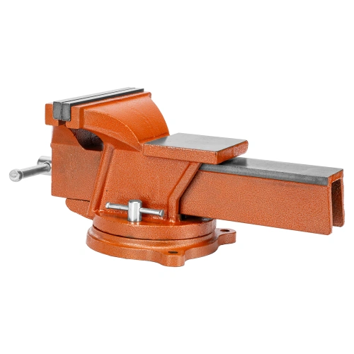 Тиски слесарные, 200 мм, поворотные, с наковальней Sparta по ценам производителя в Москве с доставкой по всей России