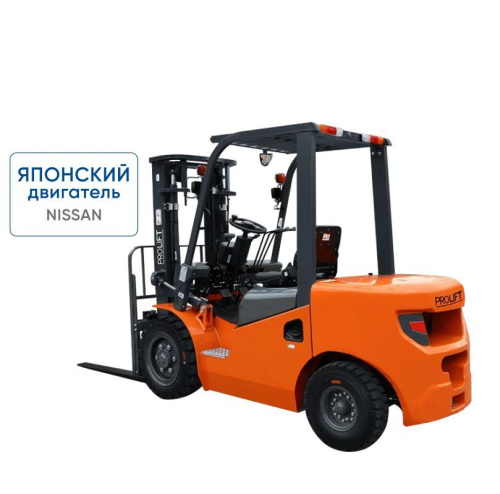 Бензиновый погрузчик CPQD30-RC1K2 с японским двигателем, свободным подъемом и боковым смещением вил по ценам производителя в Москве с доставкой по всей России