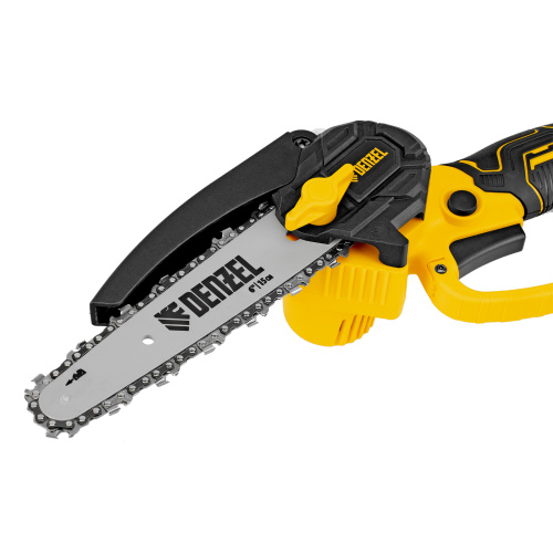 Цепная мини-пила аккумуляторная бесщет., CCS-150, шина 150 мм, Li-Ion, 20 В Denzel по ценам производителя в Москве с доставкой по всей России
