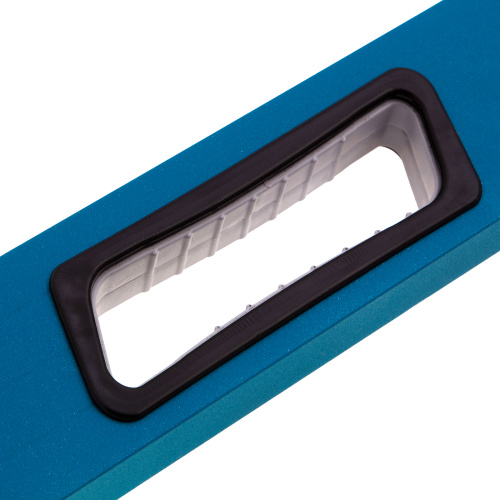 Уровень алюминиевый, 1000 мм, усиленный с ударопрочными заглушками, рукоятки, 3 глазка Gross по ценам производителя в Москве с доставкой по всей России