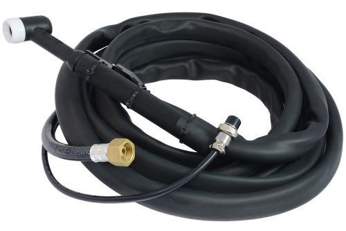 Горелка сварочная TIG  с газовым охлаждением WP-17 (2-pin, 4м) / Torch for TIG welding по ценам производителя в Москве с доставкой по всей России