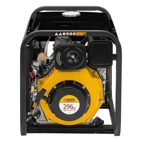 Генератор дизельный DES-32E, 3,2 кВт, 230 В, 11 л, электростартер Denzel по ценам производителя в Москве с доставкой по всей России