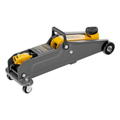 Домкрат гидравлический подкатной, 2 т, 135-385 мм, в пласт. кейсе Denzel по ценам производителя в Москве с доставкой по всей России