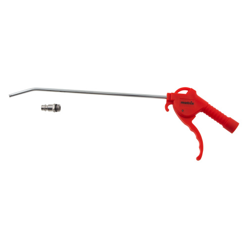 Пистолет продувочный с удлиненным изогнутым соплом, пневматический, 270 мм Matrix по ценам производителя в Москве с доставкой по всей России