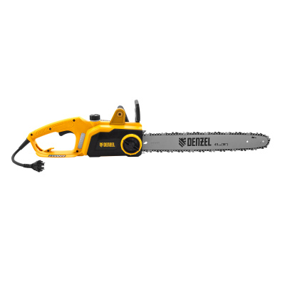 Пила цепная электрическая EDS-2200P, 2.2 кВт,поперечная, шина 45 см, шаг 3/8, паз 1.3 мм, 63 звена Denzel по ценам производителя в Москве с доставкой по всей России