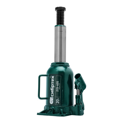 Домкрат гидравлический бутылочный, 20 т, 215-405 мм Сибртех по ценам производителя в Москве с доставкой по всей России