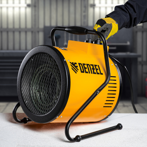 Тепловая пушка SFH-9000, 400 В, 850 м3/ч, вентилятор 3 режима, 6000/9000 Вт Denzel по ценам производителя в Москве с доставкой по всей России
