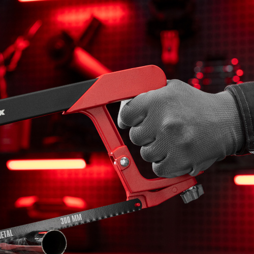 Ножовка по металлу, 300 мм, биметаллическое полотно, обрезиненная рукоятка Matrix по ценам производителя в Москве с доставкой по всей России