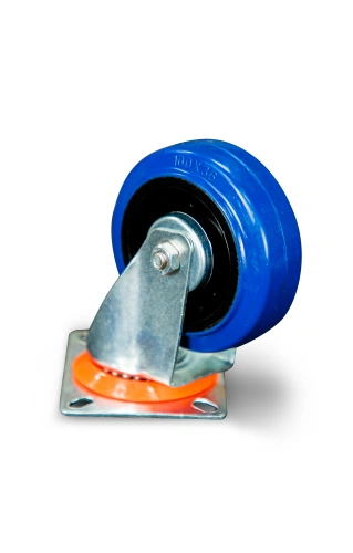 Колесо поворотное резина SRCL 42 100 мм (N) по ценам производителя в Москве с доставкой по всей России