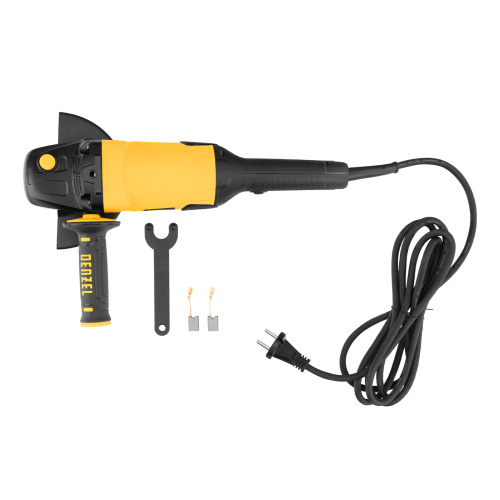 Машина шлифовальная угловая AG150-1500, 1500 Вт, 150 мм, 8500 об/мин Denzel по ценам производителя в Москве с доставкой по всей России