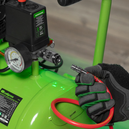 Компрессор безмаслянный малошумный МБ 1100/24,1100 Вт, 24 л, 170 л/мин Сибртех по ценам производителя в Москве с доставкой по всей России