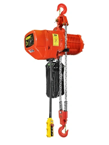 5т 6м таль цепная ТЭЦ OCALIFT 05-02D 380в стационарная две скорости купить в Москве с доставкой по всей России | ProtosMarket.ru