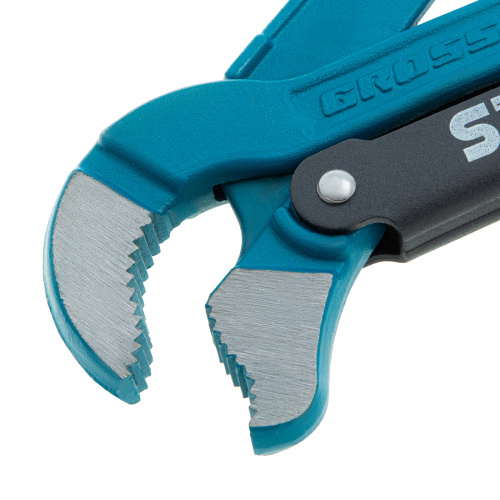 Ключ трубный рычажный 1, №1, цельнокованый, CrV, тип "S" Gross по ценам производителя в Москве с доставкой по всей России