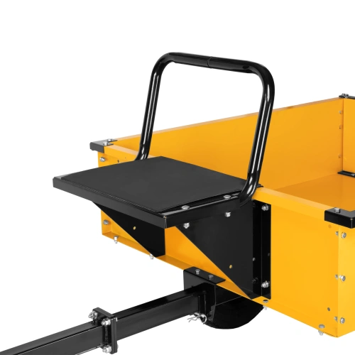 Прицеп для мотоблока TT-500, оцинк., груз. 500 кг, рег. сцепка, колеса 4.00-10, в упаковке Denzel по ценам производителя в Москве с доставкой по всей России