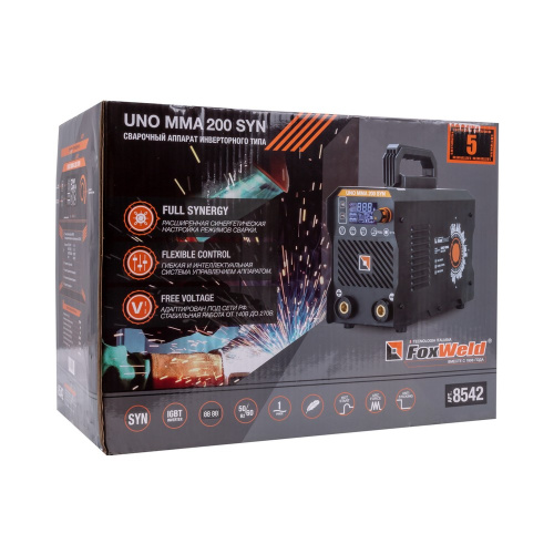 Сварочный аппарат UNO MMA 200 SYN купить в Москве с доставкой по всей России | ProtosMarket.ru