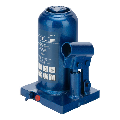 Домкрат гидравлический бутылочный телескопический, 4 т, H подъема 170-420 мм Stels по ценам производителя в Москве с доставкой по всей России