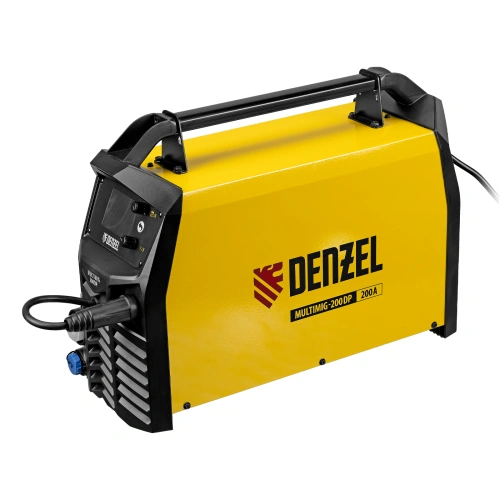 Аппарат инвертор. полуавтомат. сварки MultiMIG-200DP Synergy Double Pulse, 200 А, ПВ 80% Denzel по ценам производителя в Москве с доставкой по всей России