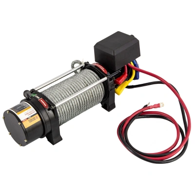 Лебедка автомобильная электрическая LB-4000, 4.5 т, 3.7 кВт, 12 В Denzel по ценам производителя в Москве с доставкой по всей России