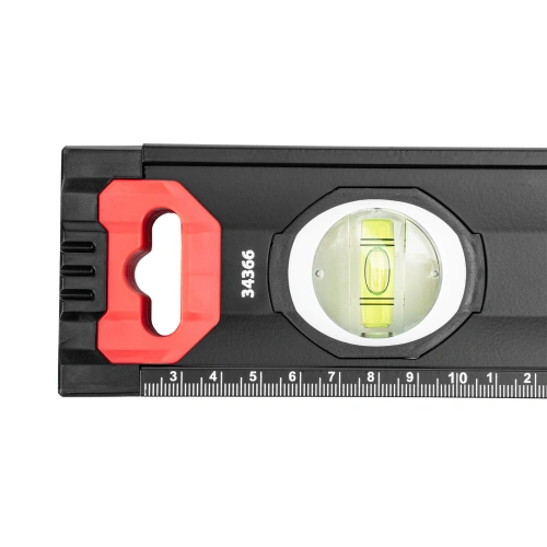 Уровень алюминиевый, усиленный, фрезерованный, 3 глазка, двухкомпонентные рукоятки, 2000 мм Matrix по ценам производителя в Москве с доставкой по всей России