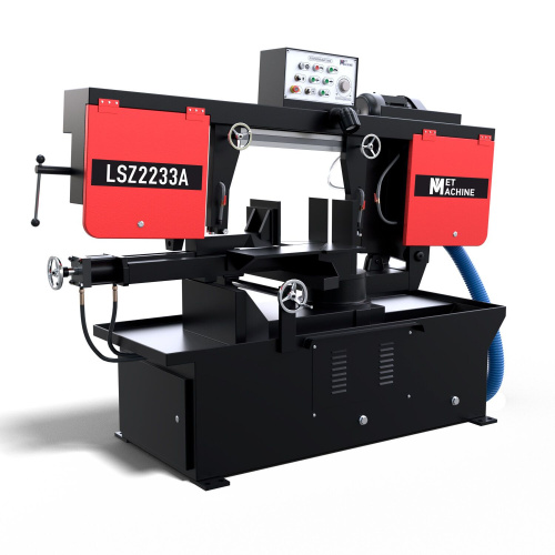 Полуавтоматический ленточнопильный станок LSZ2233 с поворотной рамой по ценам производителя в Москве с доставкой по всей России