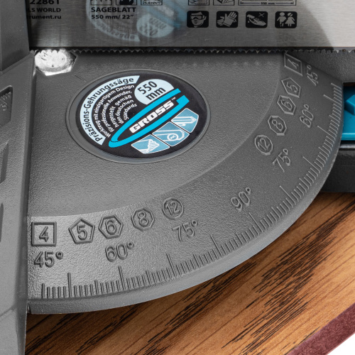 Стусло прецизионное, пила 550 мм, две прижимные струбцины Gross по ценам производителя в Москве с доставкой по всей России