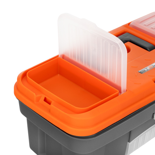 Ящик для инструмента с мет. замками 16", 410х210x175 мм Stels по ценам производителя в Москве с доставкой по всей России