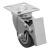 Колесо поворотное с тормозом D 50 мм, крепление  платформенное Сибртех по ценам производителя в Москве с доставкой по всей России