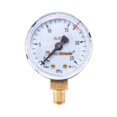 FoxWeld Манометр для регулятора WR550 mini (аргон/углекислота) ВД (пр-во FoxWeld/КНР) по ценам производителя в Москве с доставкой по всей России