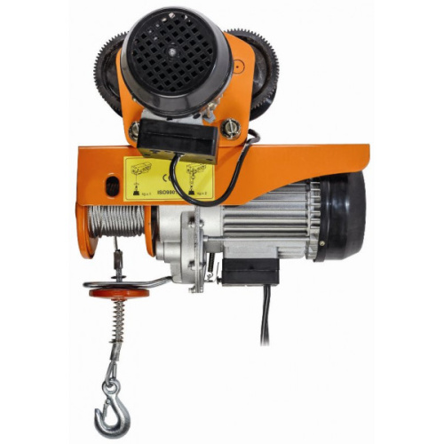 Мини-таль электрическая с тележкой канатная 220 В передвижная 600 / 1200 кг - 12/6 м РА, Сибталь по ценам производителя в Москве с доставкой по всей России