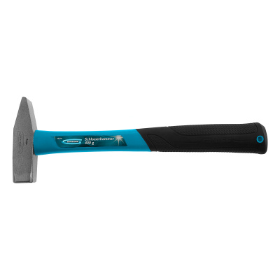 Молоток слесарный, 400 г, квадратный боек, фибергласовая обрезиненная рукоятка Gross по ценам производителя в Москве с доставкой по всей России